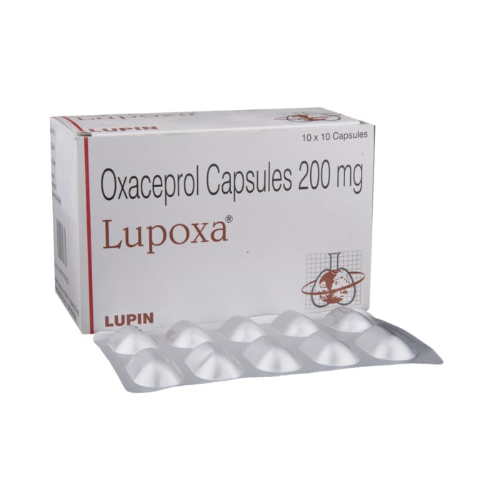 Lupoxa 200mg Capsule (10'S)