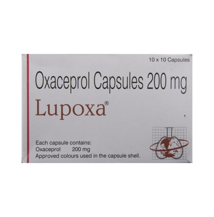 Lupoxa 200mg Capsule (10'S)