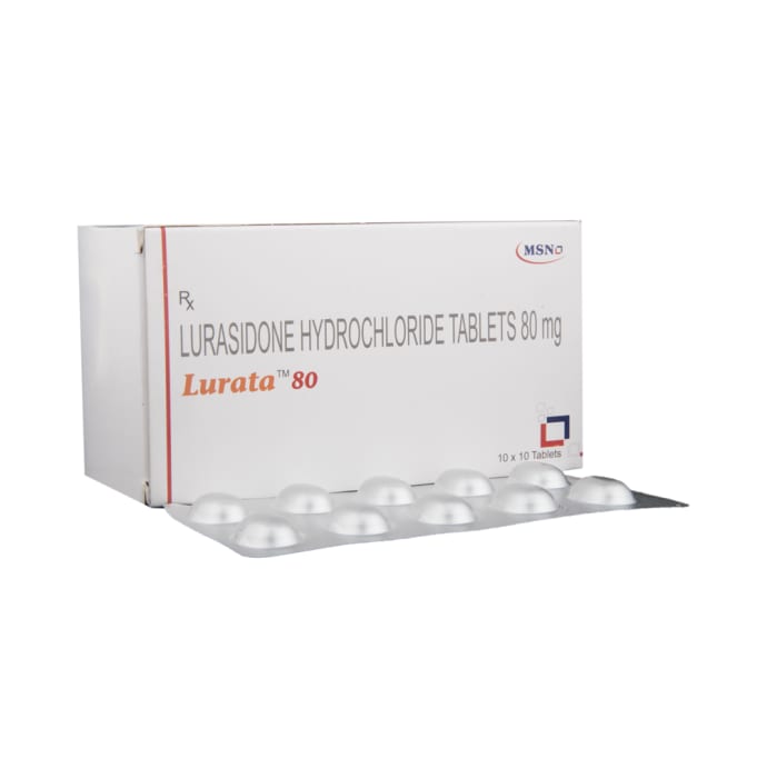 Lurata 80mg Tablet (10'S)