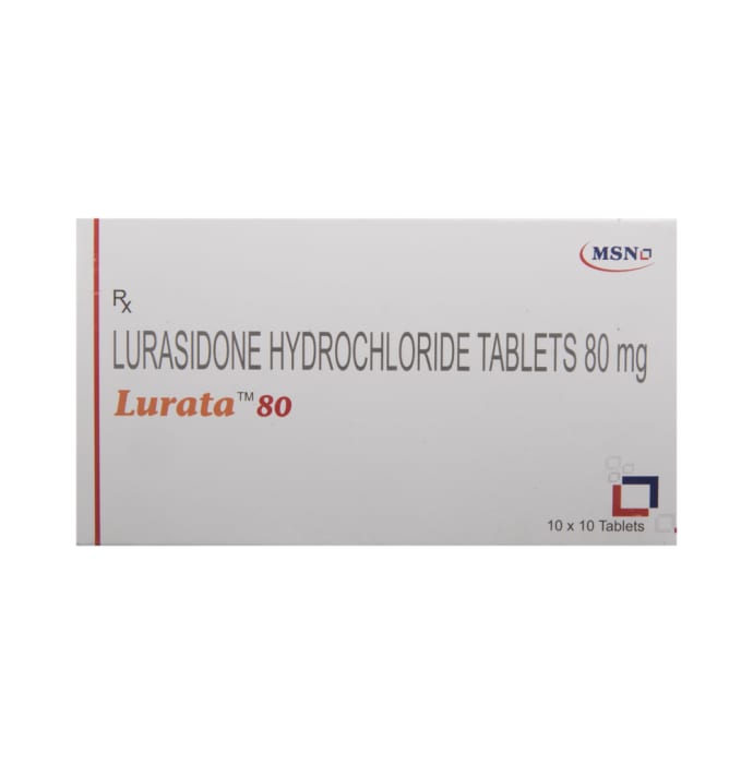 Lurata 80mg Tablet (10'S)