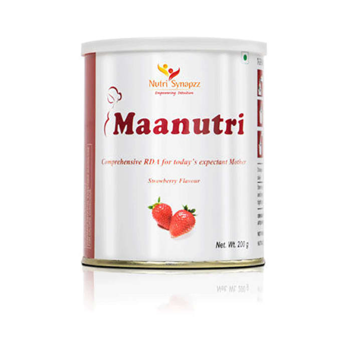 Maanutri powder strawberry (200gm)