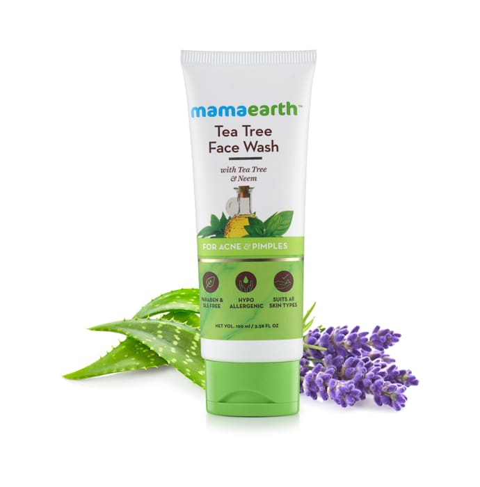 Mamaearth Face Wash Tea Tree (100ml)