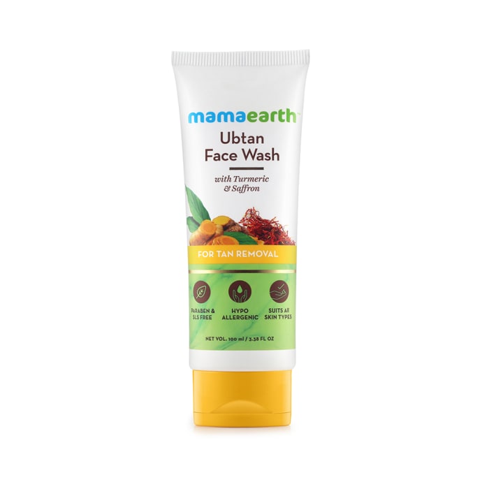 Mamaearth Face Wash Ubtan (100ml)