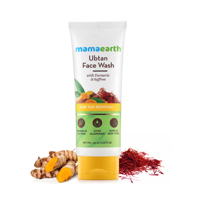 Mamaearth Face Wash Ubtan (100ml)