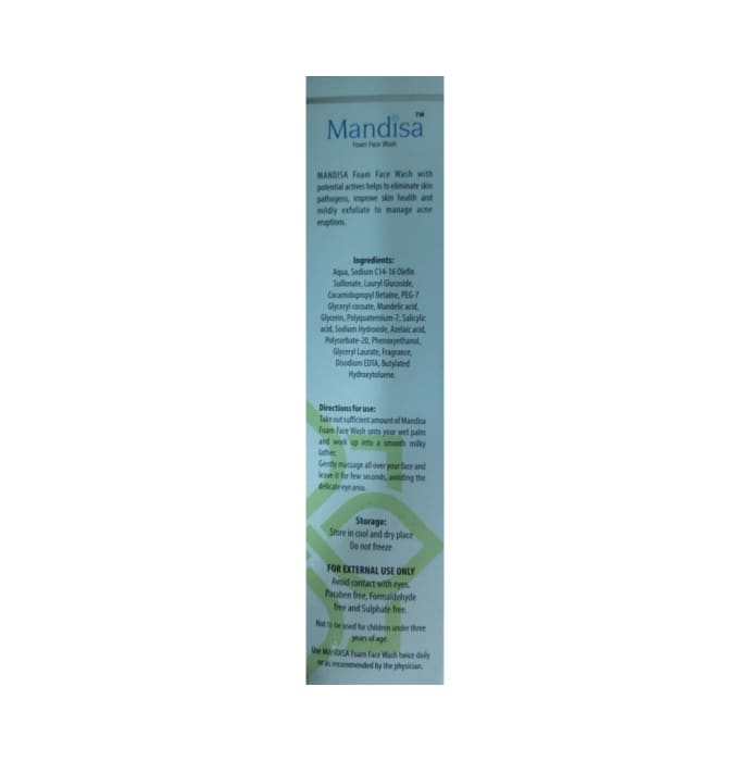 Mandisa foam face wash (100ml)