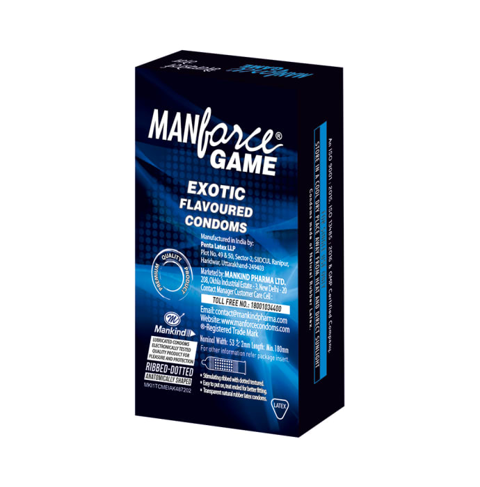 Manforce Game Exotic Flavoured Condom