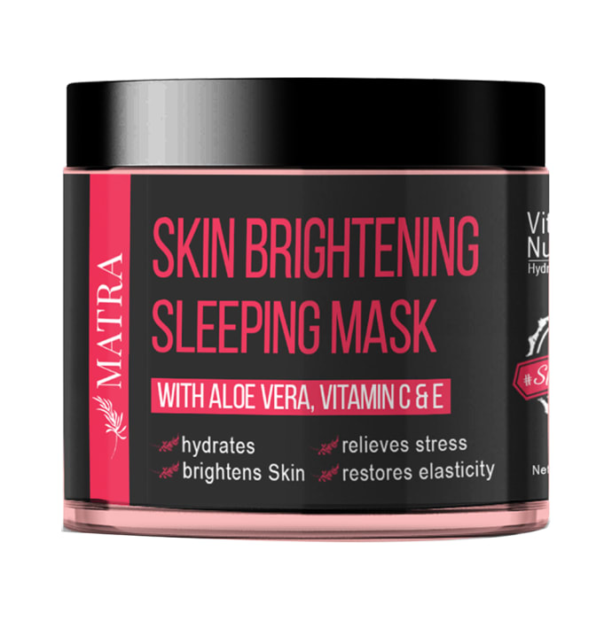 Matra Face Mask Skin Brightening Sleeping (100gm)