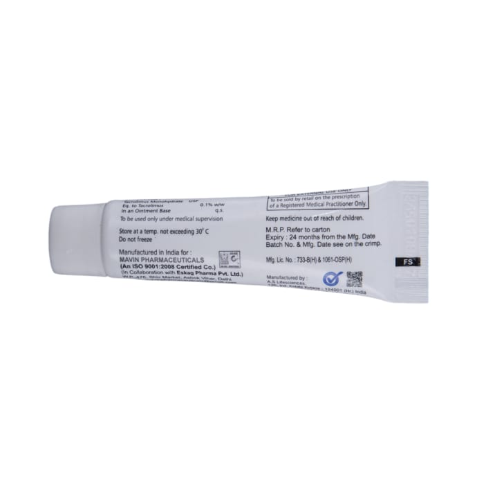 Mavtac Forte 0.1% Ointment