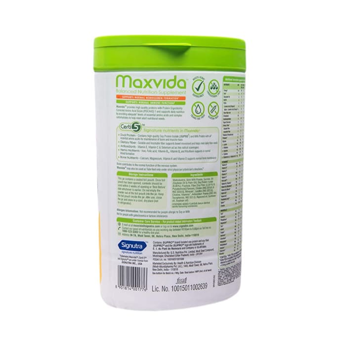 Maxvida Powder Vanilla (200gm)