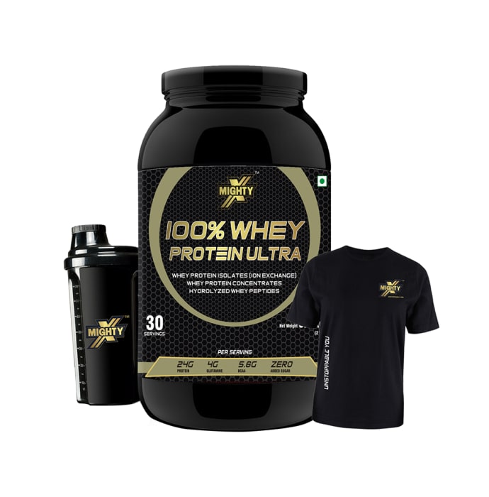 Mightyx 100% whey protein ultra chocolate