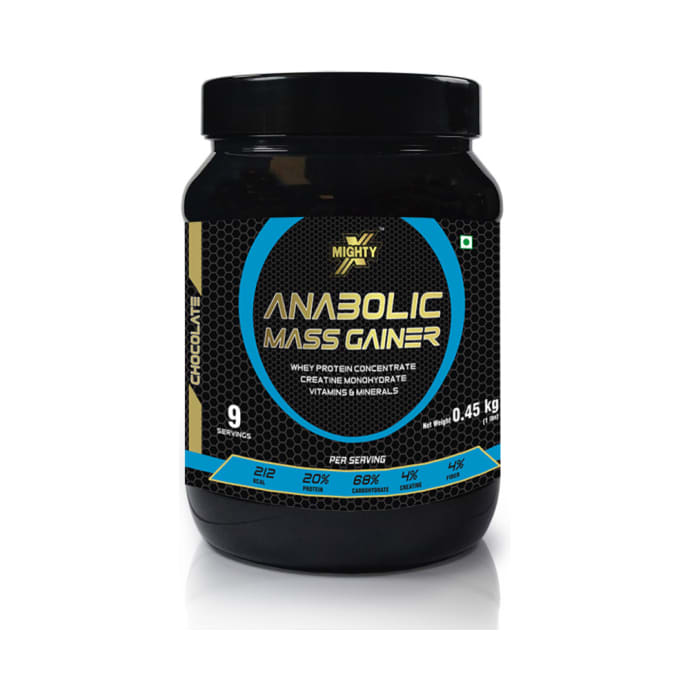 Mightyx anabolic mass gainer chocolate