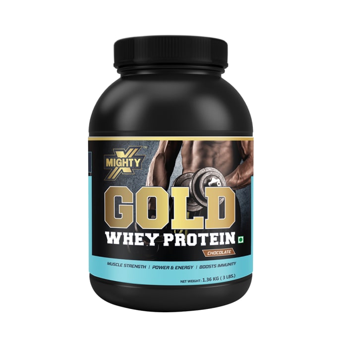 Mightyx gold whey protein chocolate (2lb)