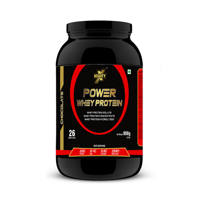 Mightyx power whey protein chocolate (2lb)