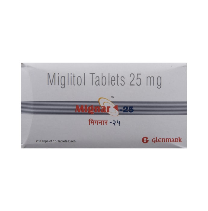 Mignar 25mg Tablet (15'S)