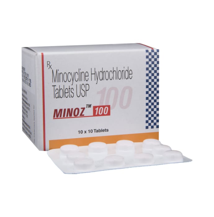 Minoz 100mg Tablet (10'S)