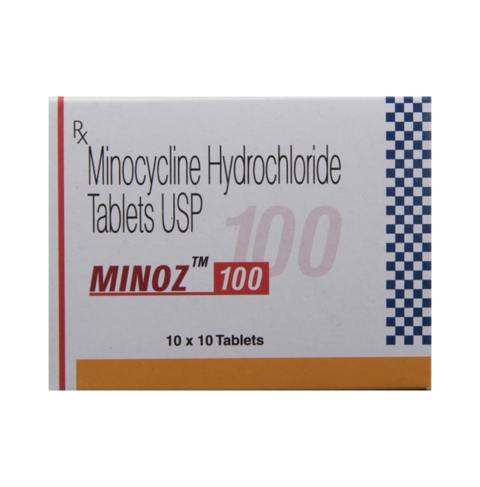 Minoz 100mg Tablet (10'S)