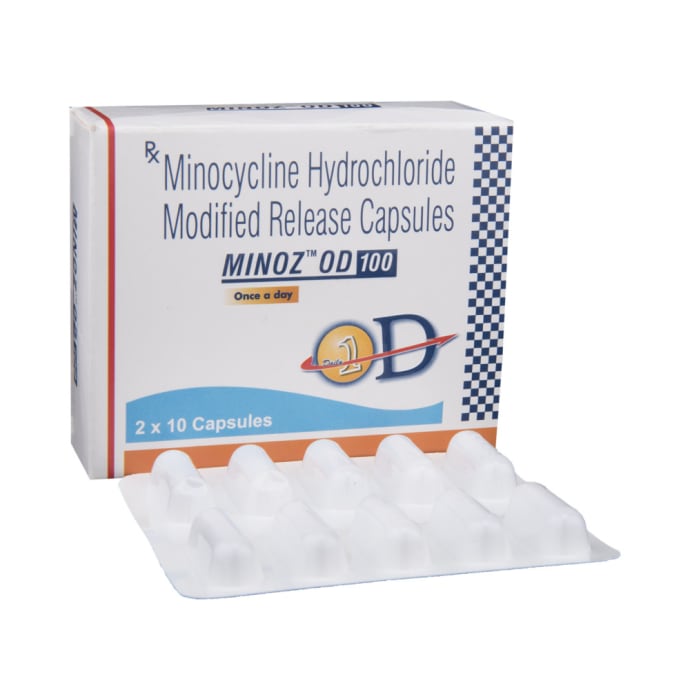 Minoz OD 100mg Capsule MR (10'S)