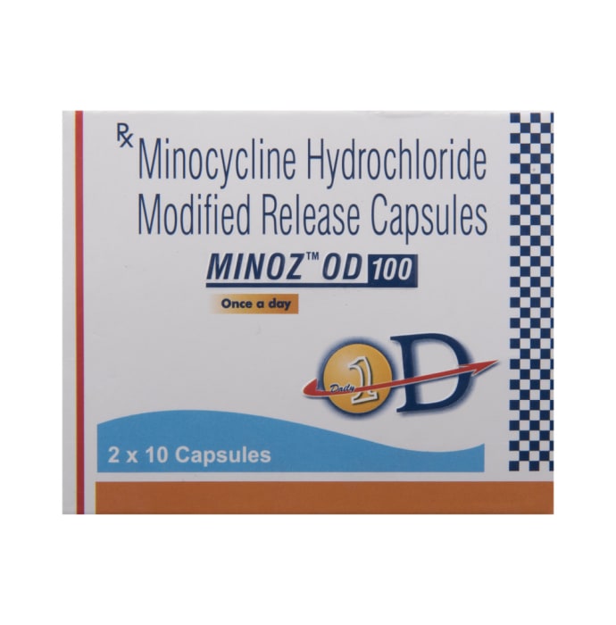 Minoz OD 100mg Capsule MR (10'S)