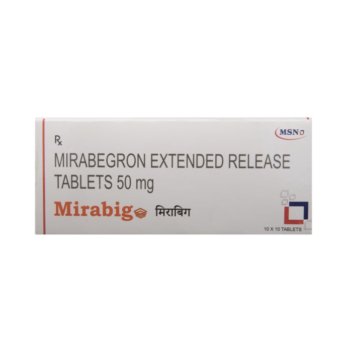 Mirabig 50mg Tablet (10'S)