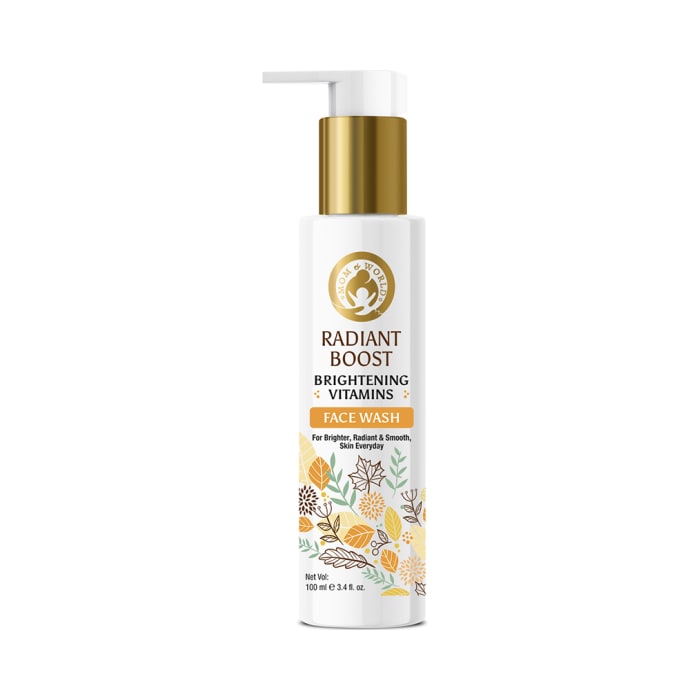 Mom & World Face Wash Radiant Boost (100ml)