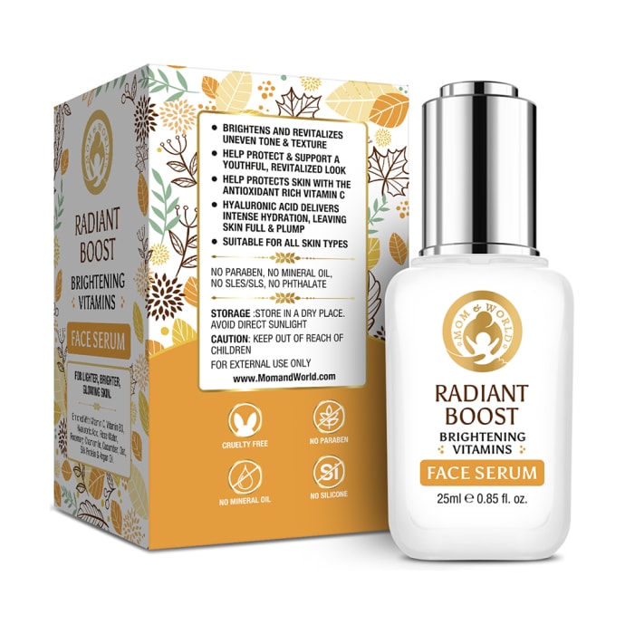 Mom & World Radiant Boost Face Serum (25ml)