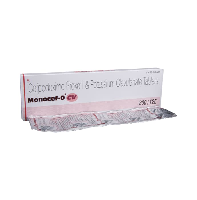 Monocef-O CV 200mg / 125mg Tablet (10'S)