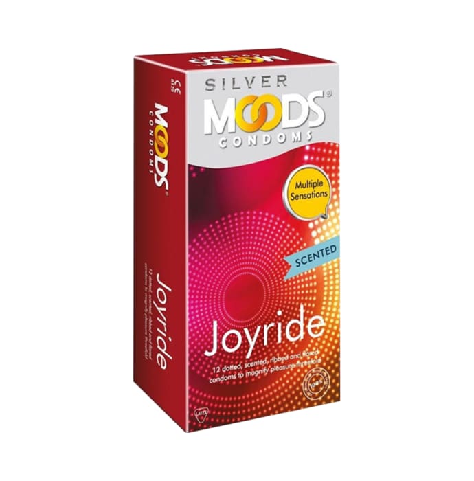 Moods silver joyride condom pack of 2