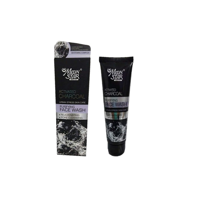 Moon Star Face Wash Activated Charcoal (100ml)