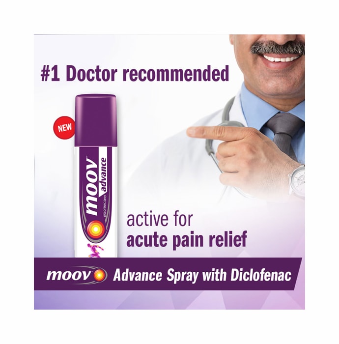 Moov Advance Diclofenac Spray (55gm)