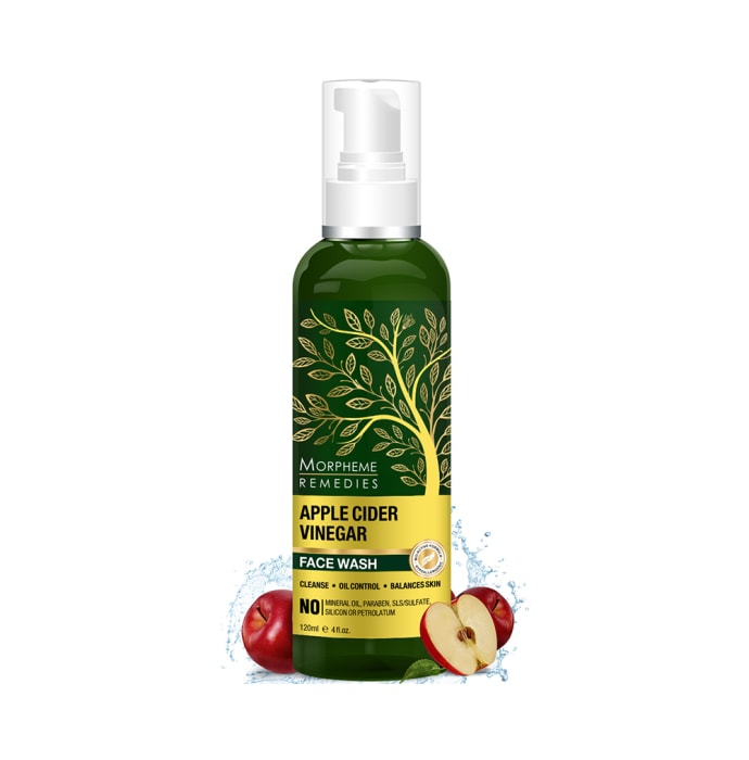 Morpheme Remedies Apple Cider Vinegar Face Wash (120ml)