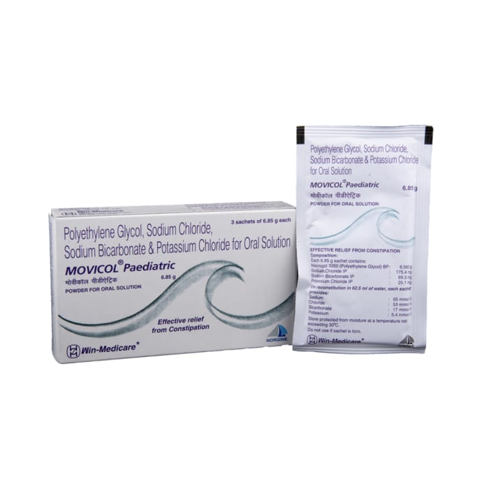 Movicol paediatric 6.85gm powder for oral solution