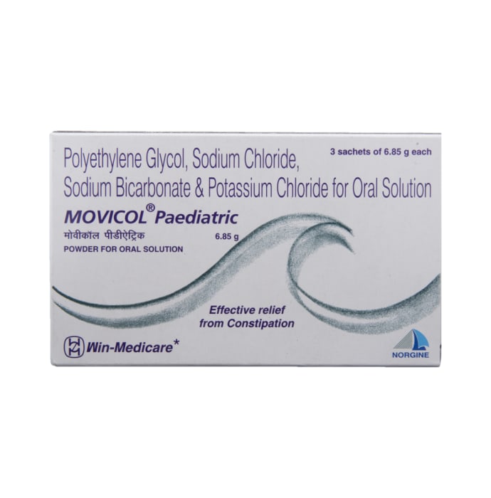 Movicol paediatric 6.85gm powder for oral solution