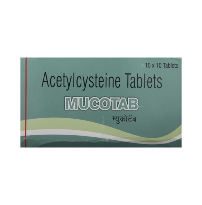 Mucotab 600mg Tablet (10'S)