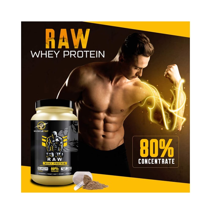 Musclefist Raw Whey Protein Powder (1kg)