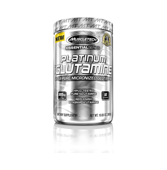 Muscletech Essential Series 100% Platinum Glutamine Powder (302gm)