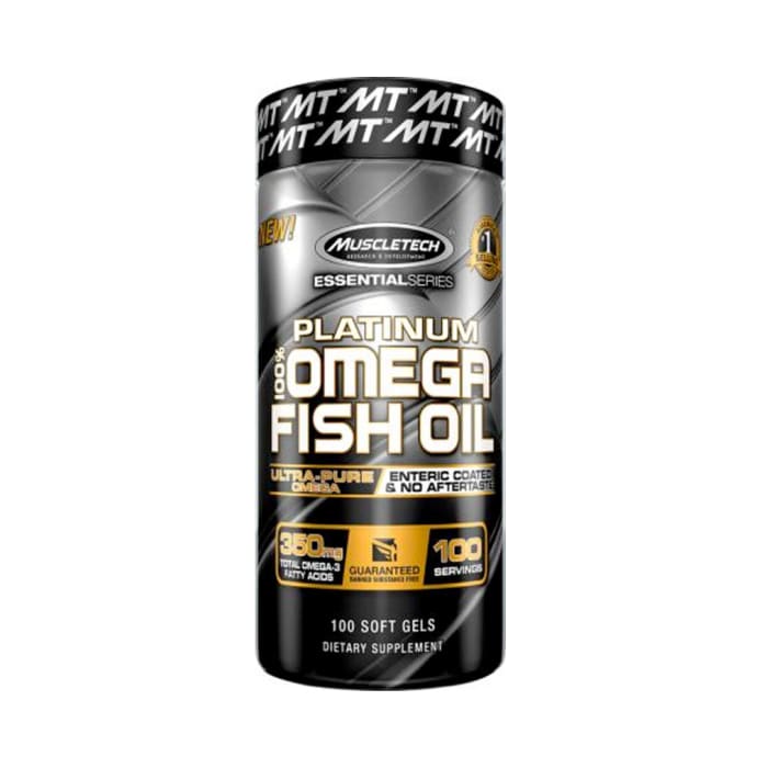 Muscletech Essential Series Platinum Fish Oil Softgel Capsule (100'S)