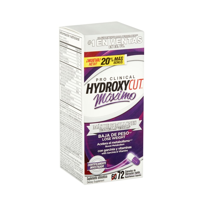Muscletech Hydroxycut Maximo Capsule (72'S)