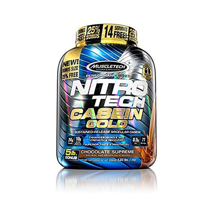 Muscletech Nitro Tech Casein Gold Chocolate Supreme (5.02lb)