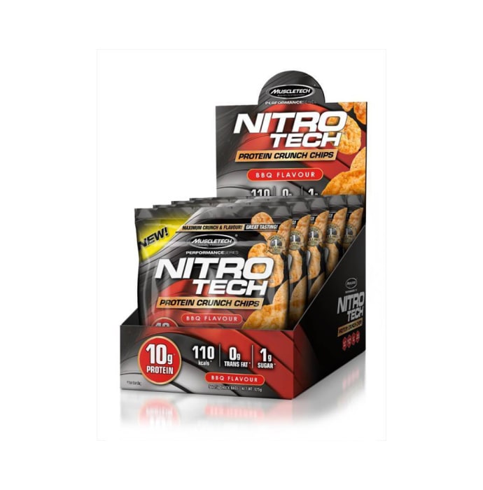 Muscletech Nitro Tech Protein Crunch Chips (25gm) BBQ