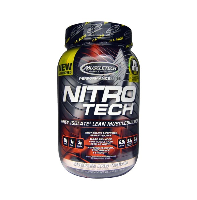 Muscletech nitrotech performance series cookies & cream