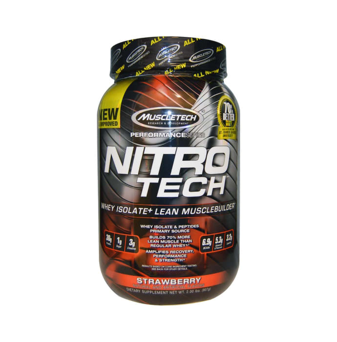 Muscletech nitrotech performance series strawberry