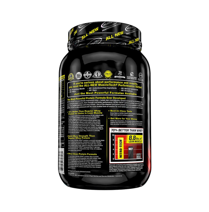 Muscletech nitrotech performance series strawberry