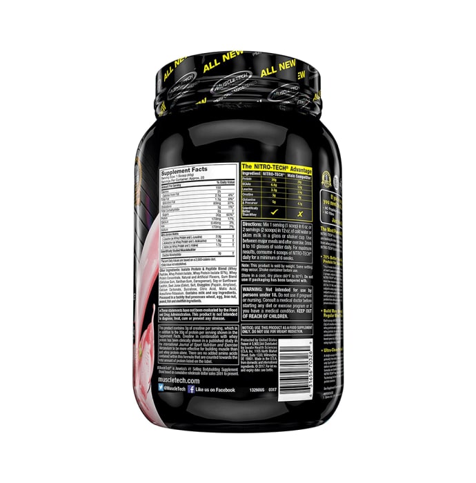 Muscletech nitrotech performance series strawberry