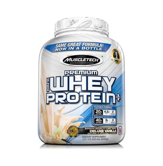 Muscletech Premium 100% Whey Protein Plus Deluxe Vanilla (5lb)