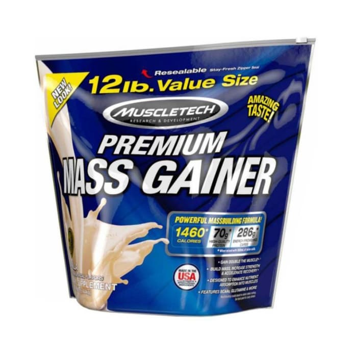 Muscletech Premium Mass Gainer Vanilla (12lb)