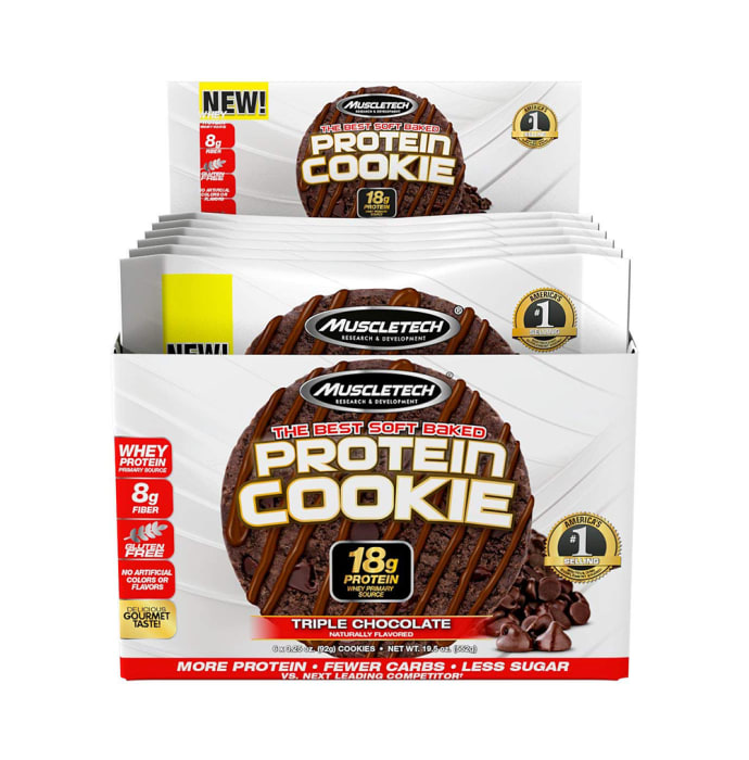 Muscletech Protein Cookie (92gm) Triple Chocolate