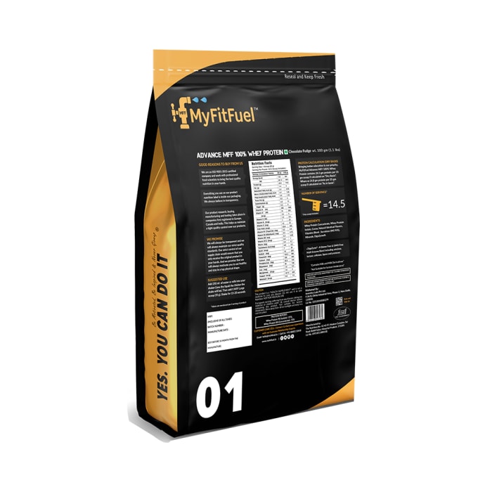 My FitFuel Advance 100% Whey Protein Chocolate Fudge (1kg)