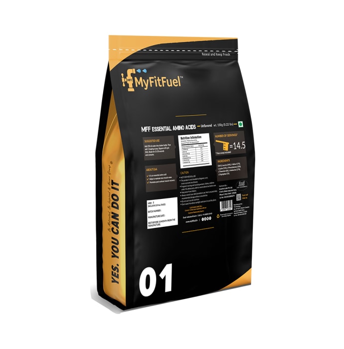 My FitFuel Essential Amino Acid (EAA) Powder Unflavoured (100gm)