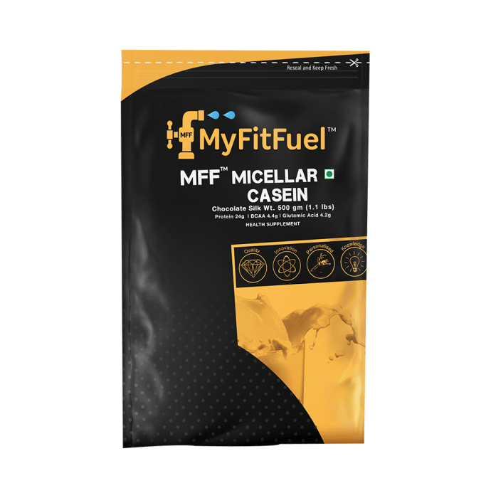 My FitFuel Micellar Casein Powder Chocolate Silk (500gm)