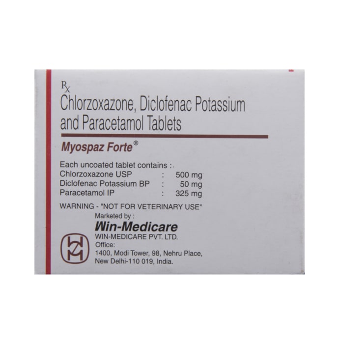 Myospaz Forte Tablet (10'S)